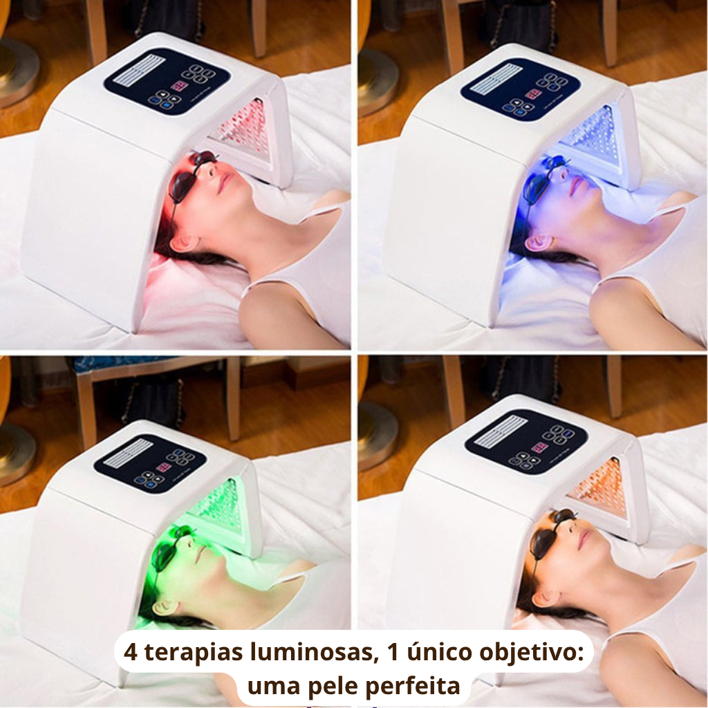 Aparelho de terapia de luz LED