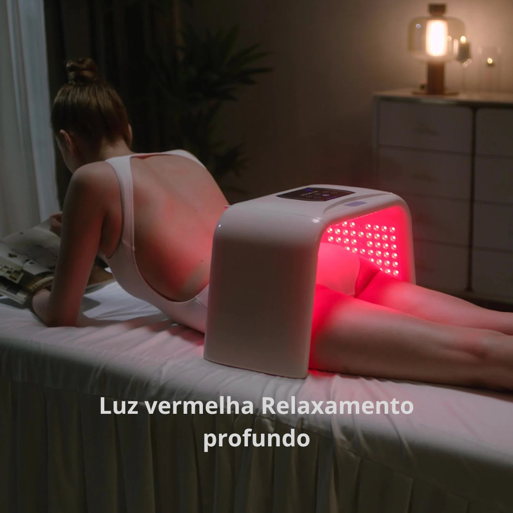 Aparelho de terapia de luz LED
